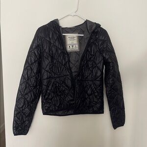 Abercrombie & Fitch Brown Quilted Outerwear